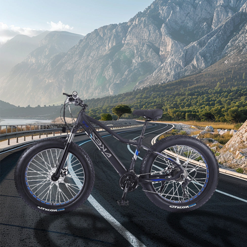 VOLTUS Cruiser Snow Motorized Bicycle Beach Electric Bike eBike 26-inch Battery