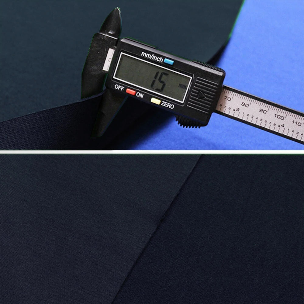 ARIX 7/8/9FT Billiard Table Cloth - High-Density Wool Blend, Anti-Pilling Durable Fabric for Smooth & Accurate Play - Heather Grey