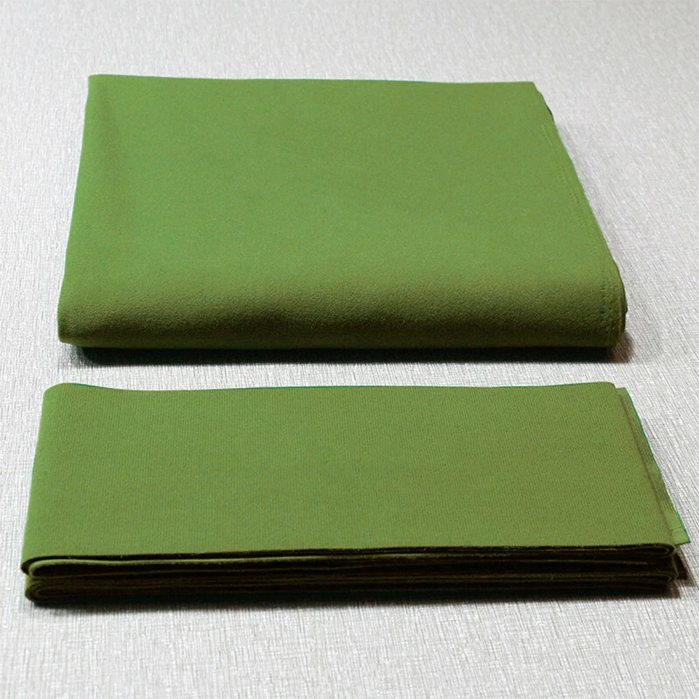 ARIX 7/8/9FT Billiard Table Cloth - High-Density Wool Blend, Anti-Pilling Durable Fabric for Smooth & Accurate Play - Lime Green