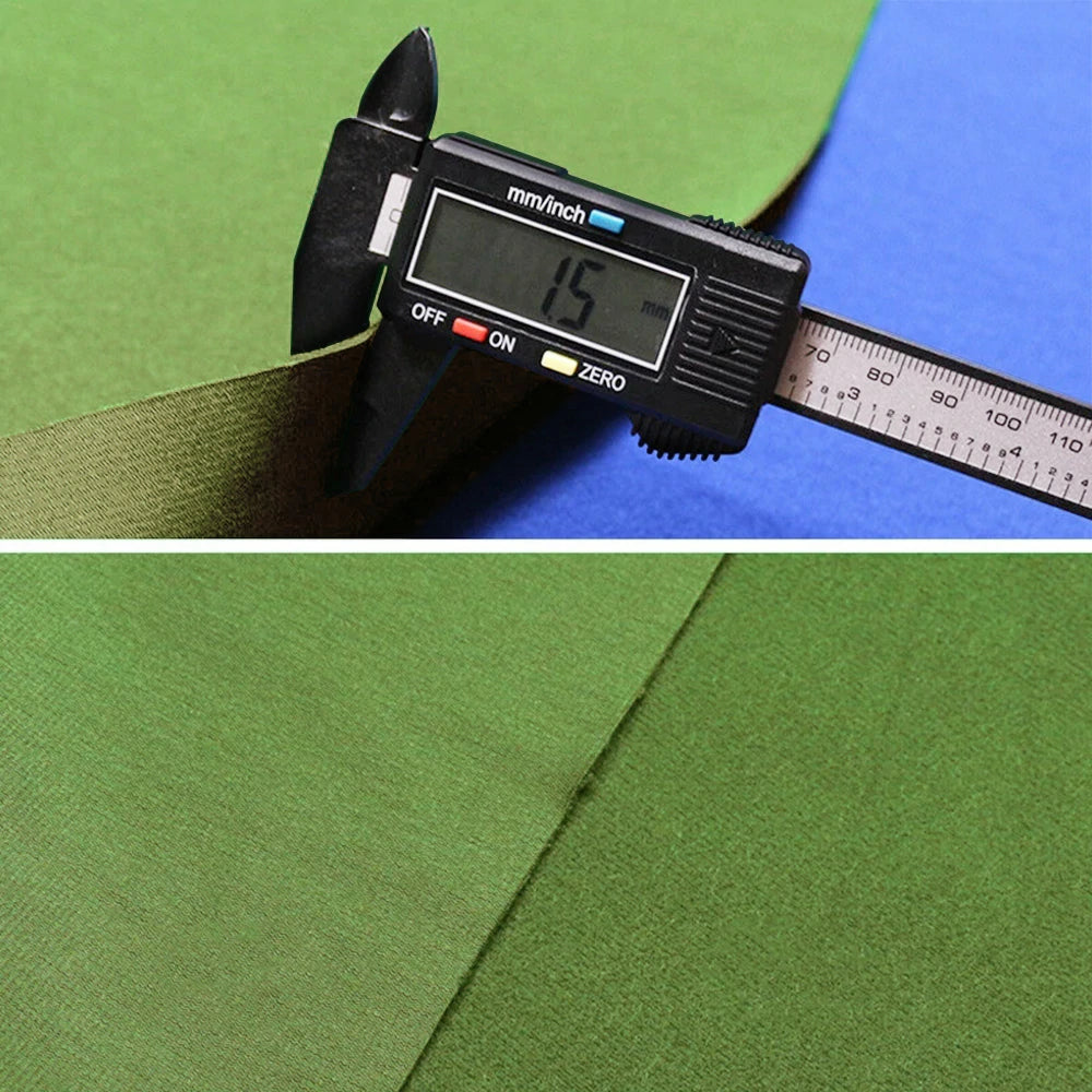 ARIX 7/8/9FT Billiard Table Cloth - High-Density Wool Blend, Anti-Pilling Durable Fabric for Smooth & Accurate Play - Lime Green
