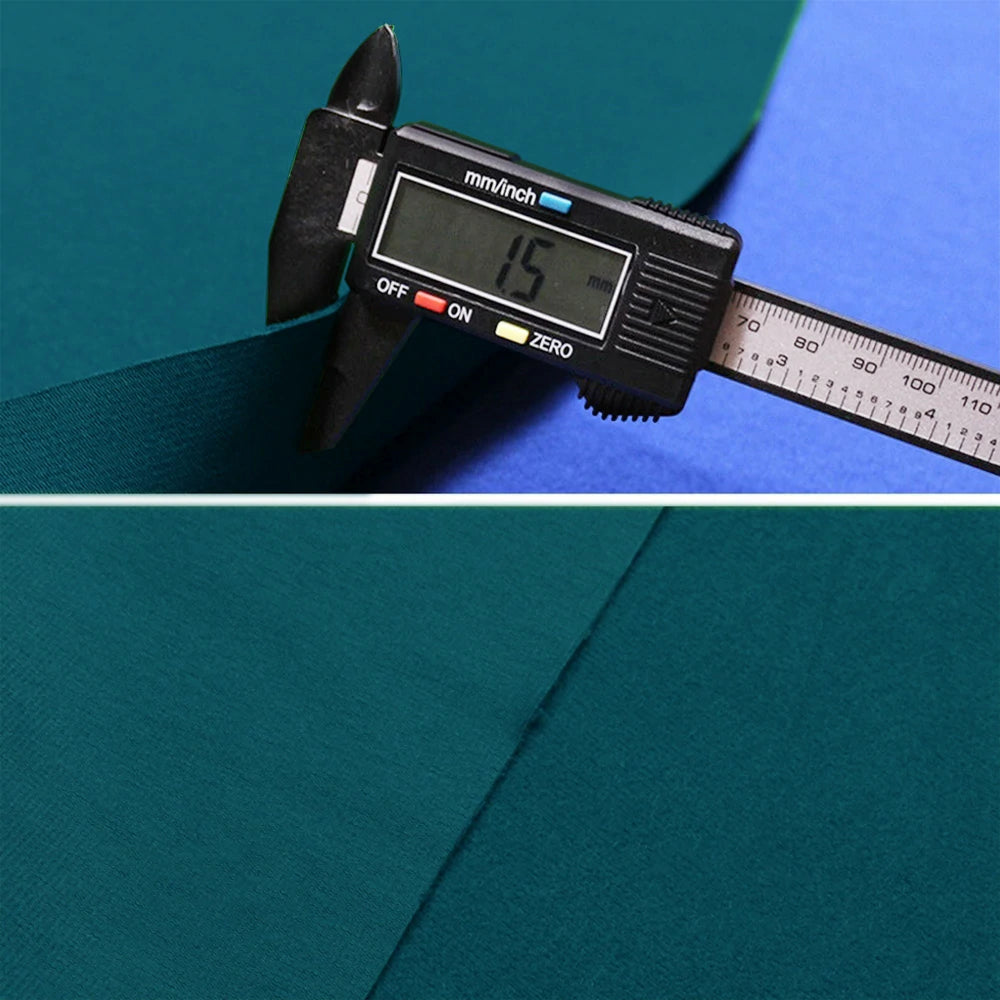 ARIX 7/8/9FT Billiard Table Cloth - High-Density Wool Blend, Anti-Pilling Durable Fabric for Smooth & Accurate Play - Teal Blue