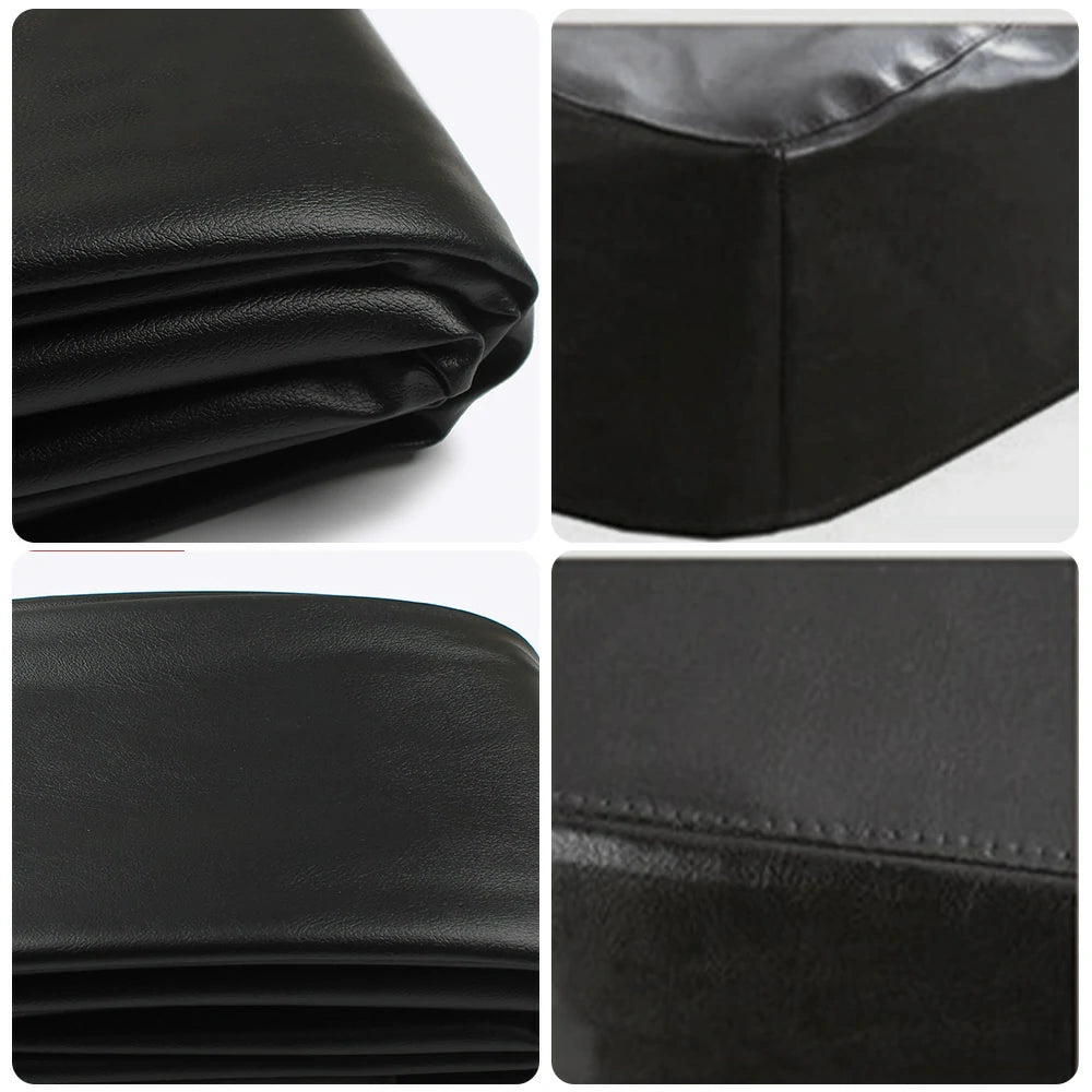 ARIX Waterproof Thickened Faux Leather Billiard Pool Table Cover 7/8/9FT – Black