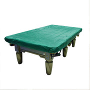 ARIX Waterproof Thickened Faux Leather 9FT Billiard Pool Table Cover – Green, Corner Iron Plate / Elastic Style