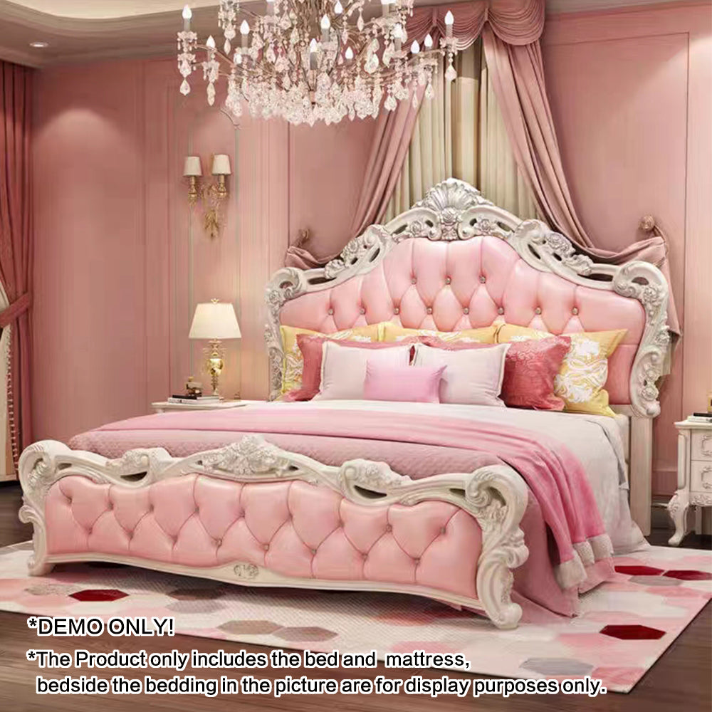 LIVARA 150/ 180CM Luxury Bed w/Mattress