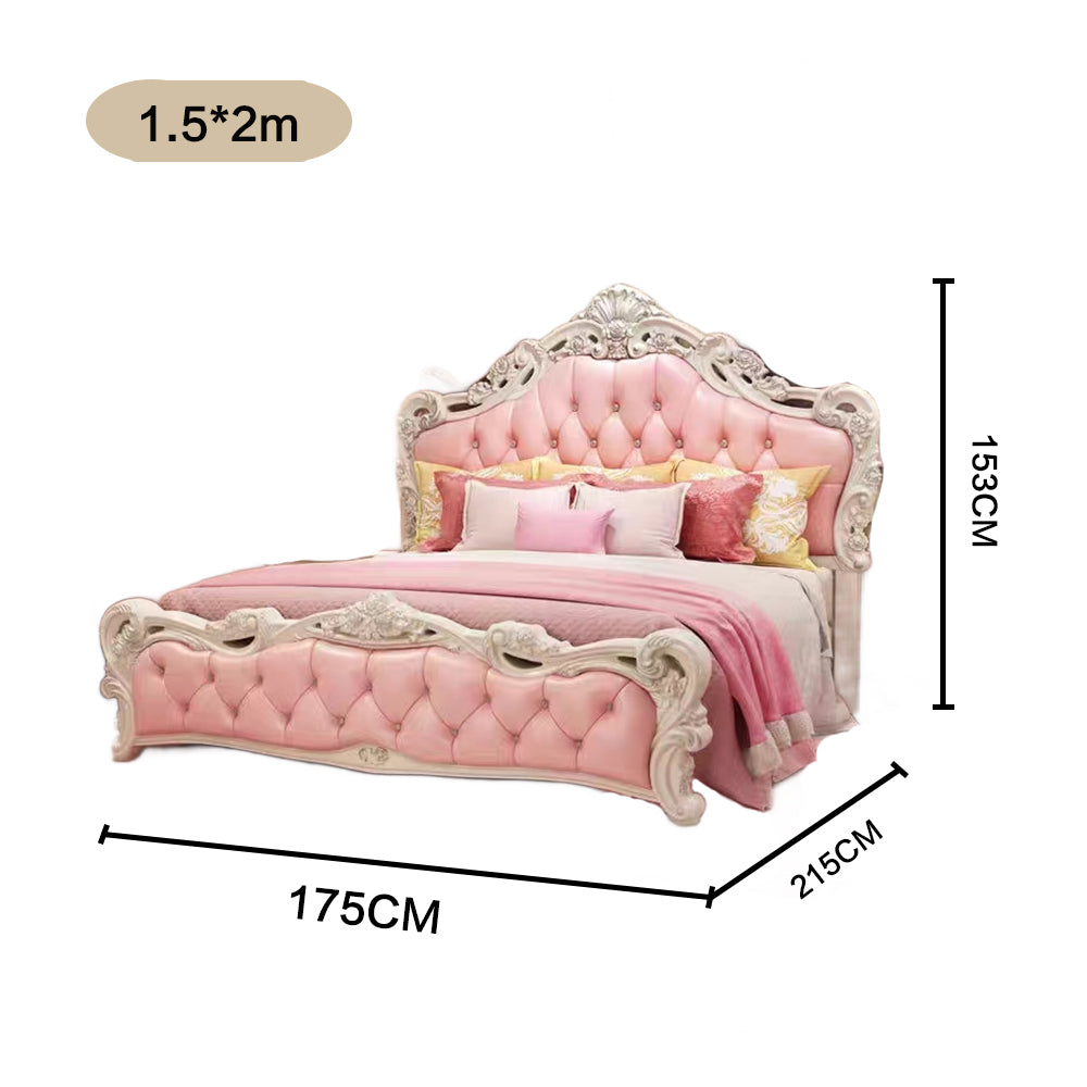 LIVARA 150/ 180CM Luxury Bed w/Mattress