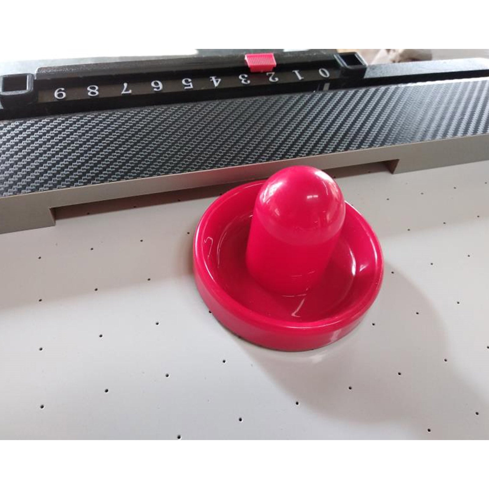 VERSA 4-IN-1 8FT Convertible Table Air Hockey, Pool Billiards, Dining, and Table Tennis for Billiard Game Rooms with Free Accessories - Red Felt