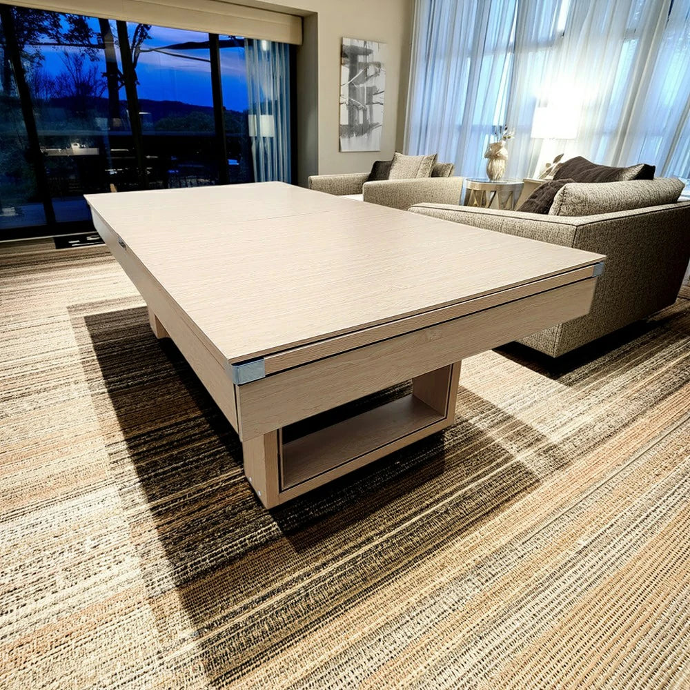 CUETIQ Ping Pong Tabletop / Dining Tabletop for P035 8FT Billiards Table Includes Free Accessories