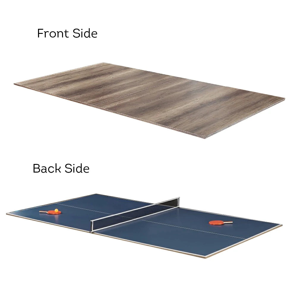 CUETIQ Ping Pong Tabletop / Dining Tabletop for P035 8FT Billiards Table Includes Free Accessories