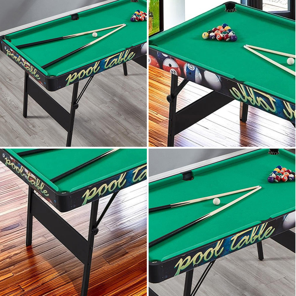 CUETIQ GTF007 4FT 3-IN-1 Billiard Table/ Ping-pong Table/ Office Desk Foldable Design