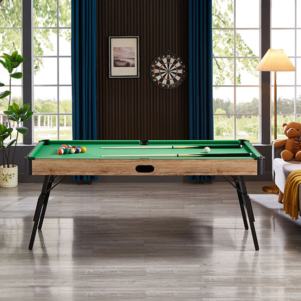 CUETIQ GTF008 6FT 3-IN-1 Billiard Table/ Ping-pong Table/ Office Desk Foldable Design