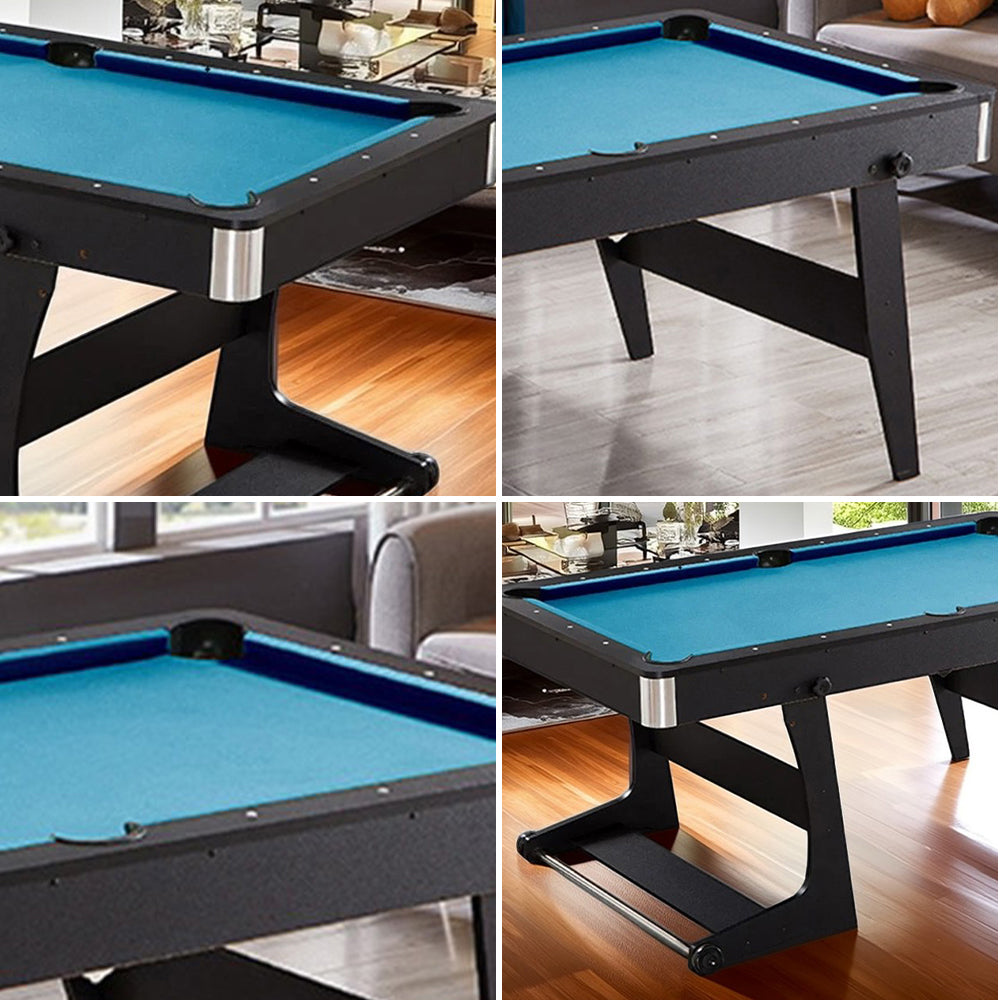 CUETIQ GTF009 6FT 3-IN-1 Billiard Table/ Ping-pong Table/ Office Desk Foldable Design