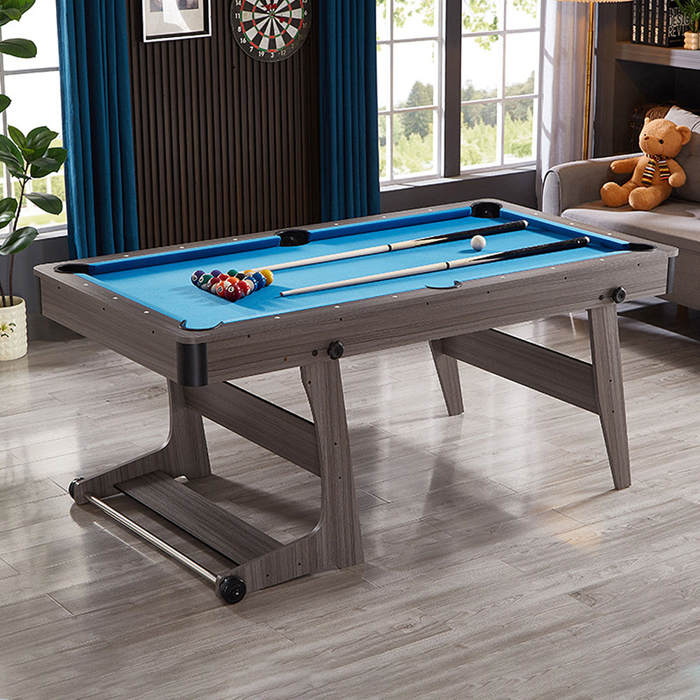 CUETIQ GTF009 6FT 3-IN-1 Billiard Table/ Ping-pong Table/ Office Desk Foldable Design