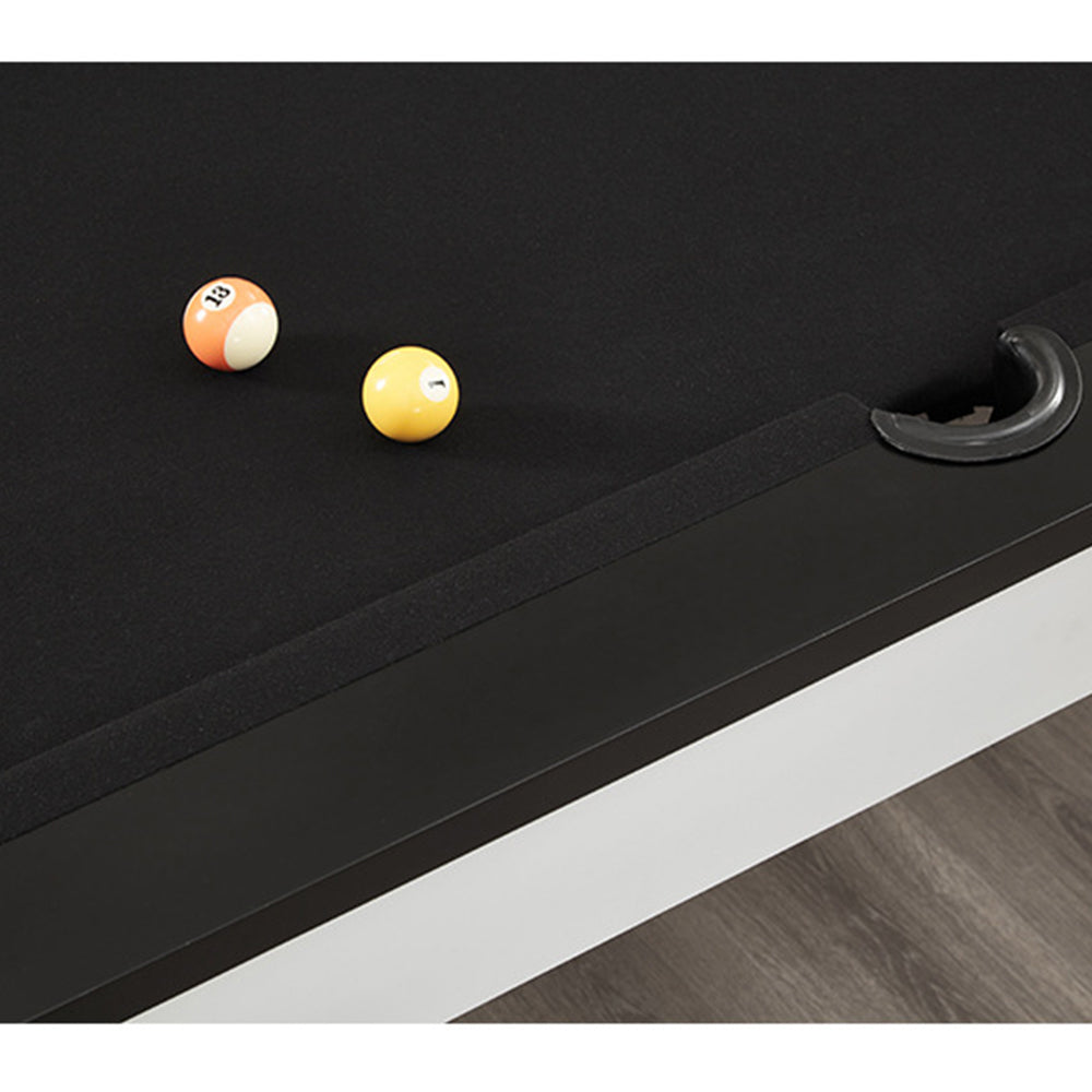 CUETIQ L022 7/8/9FT 3-IN-1 Slate Billiard Table/ Ping-pong Table/ Office Desk Solid Wood Frame