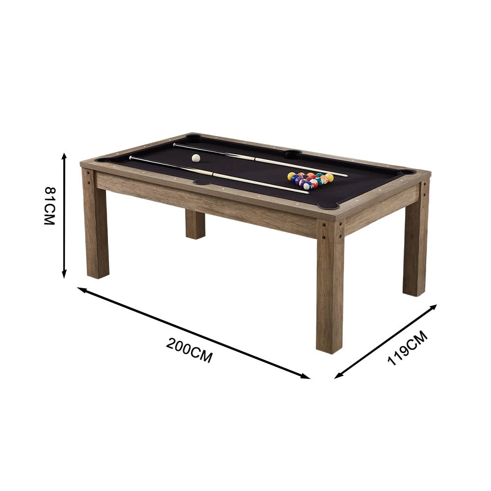 CUETIQ GTM002 7FT MDF 3IN1 Billiard Table / Ping-pong Table/ Office Desk