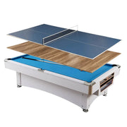 CUETIQ GTMDF004 8FT MDF 3IN1 Billiard Table / Ping-Pong Table/ Office Desk