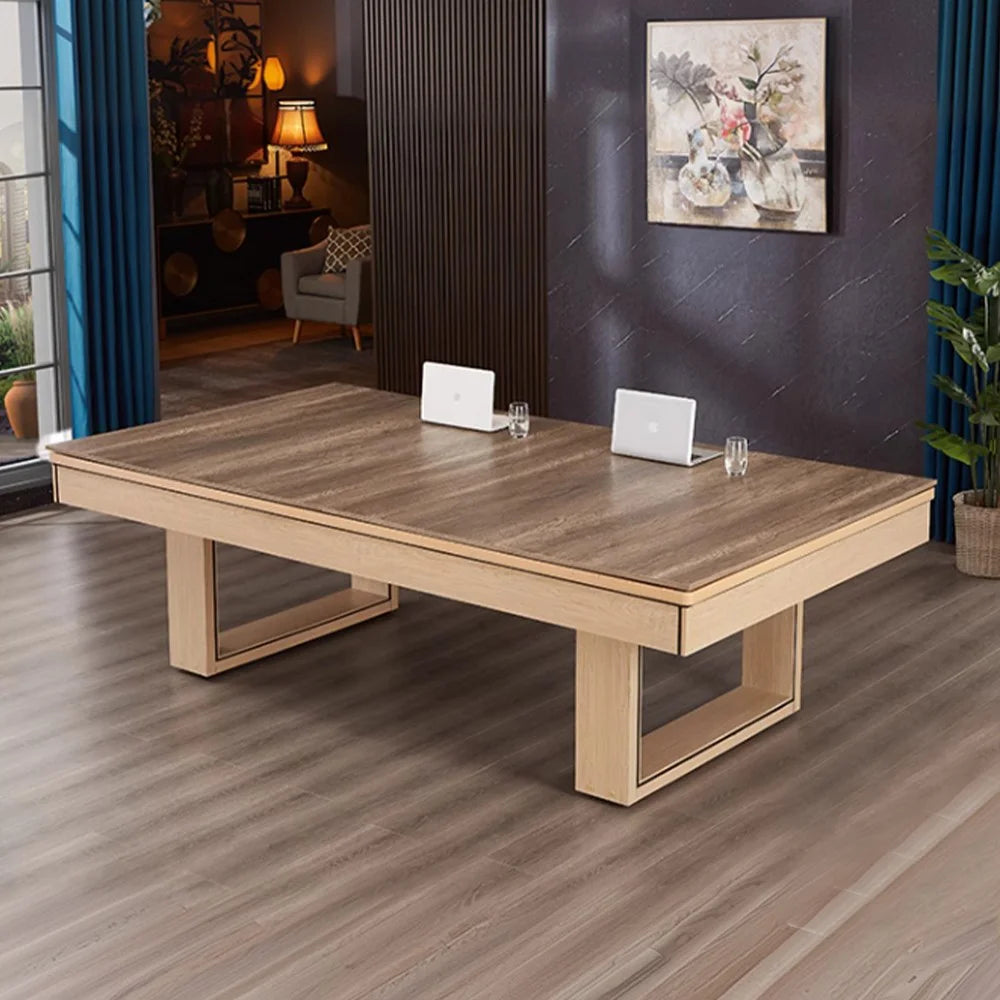 CUETIQ GTMDF009 9FT MDF 3IN1 Billiard Table / Ping-pong Table/ Office Desk