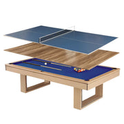 CUETIQ GTMDF009 7FT MDF 3IN1 Billiard Table / Ping-pong Table/ Office Desk