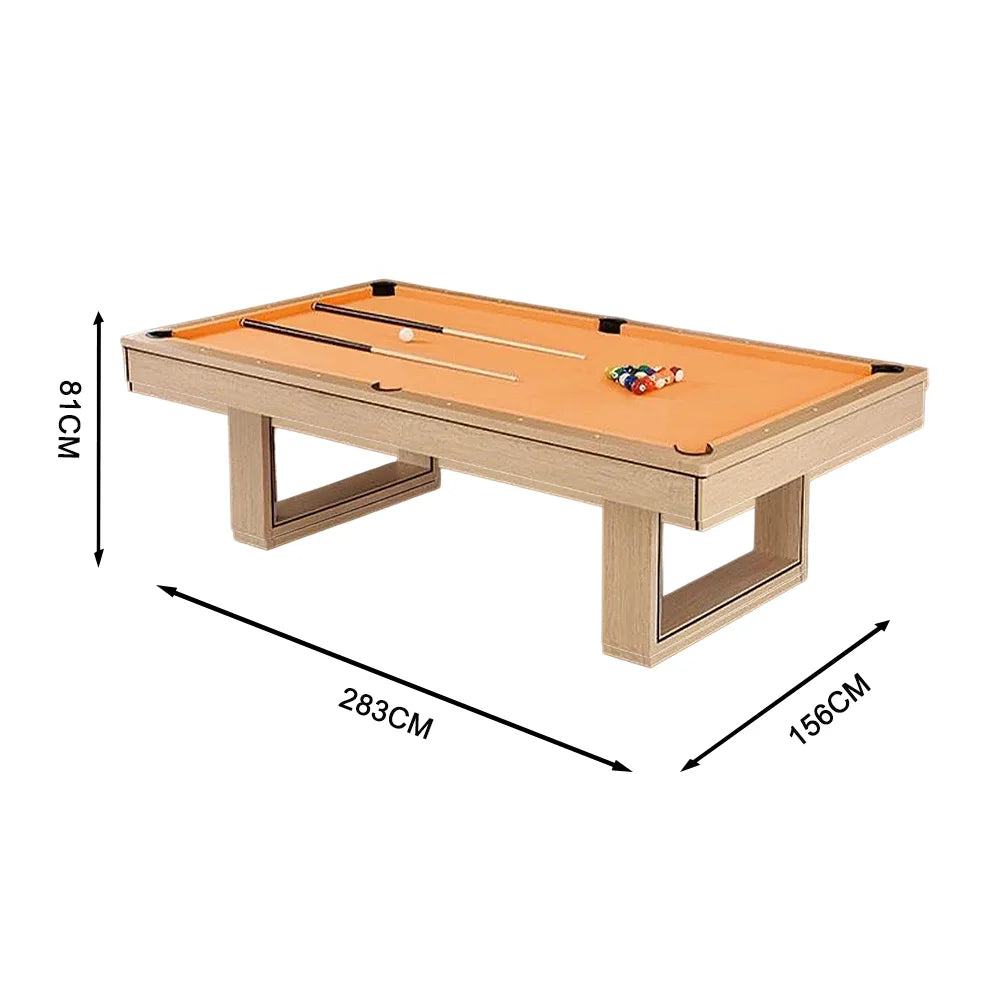 CUETIQ GTMDF009 9FT MDF 3IN1 Billiard Table / Ping-pong Table/ Office Desk