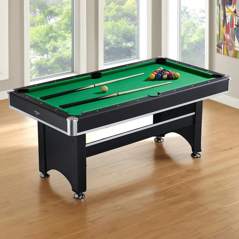 CUETIQ GTMDF010 6FT MDF 3IN1 Billiard Table / Ping-pong Table/ Office Desk