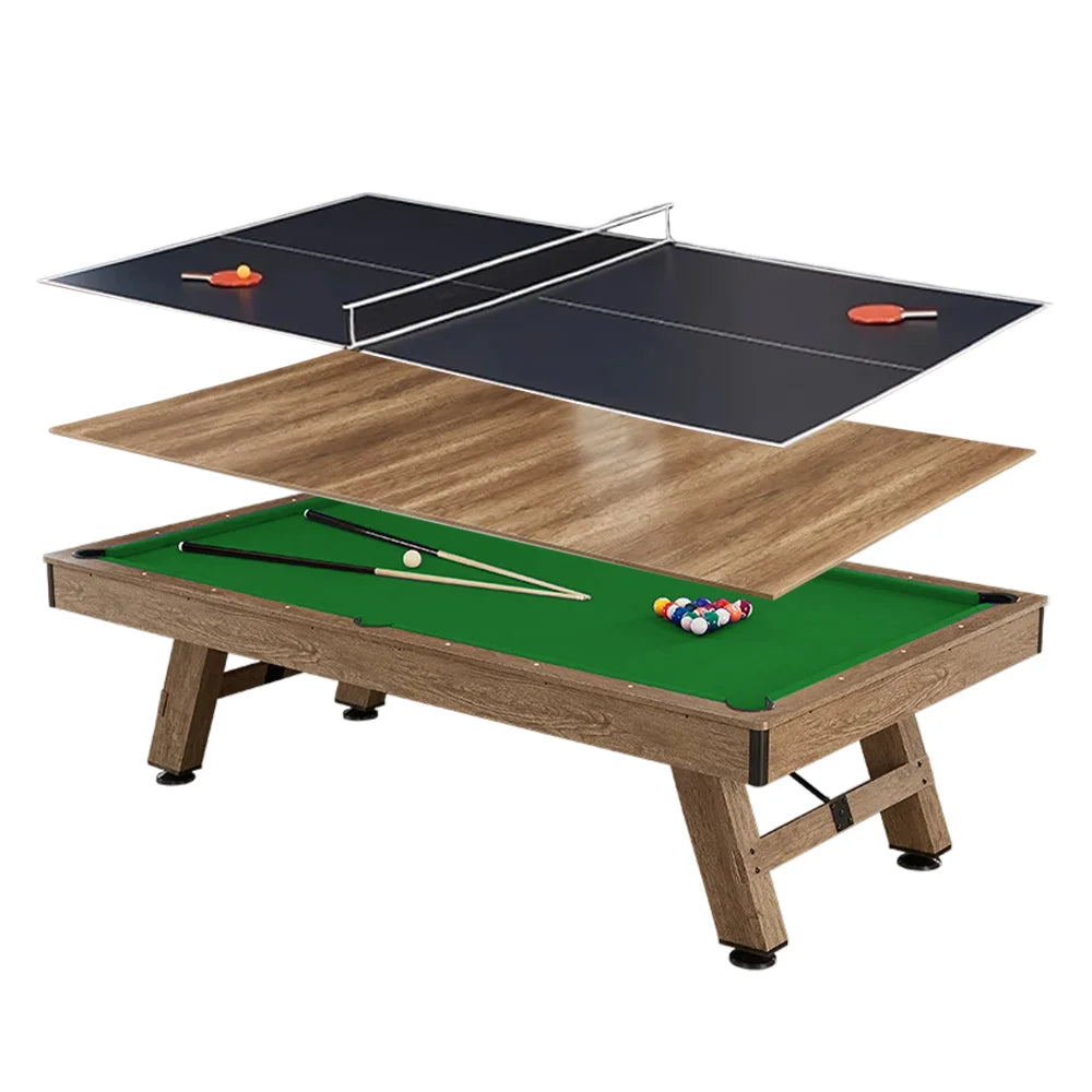 CUETIQ GTMDF011 7FT MDF 3IN1 Billiard Table / Ping-Pong Table/ Office Desk