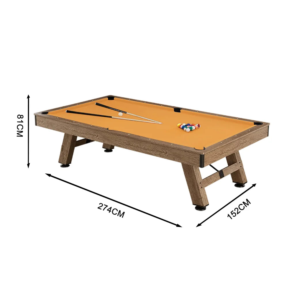 CUETIQ GTMDF011 9FT MDF 3IN1 Billiard Table / Ping-Pong Table/ Office Desk