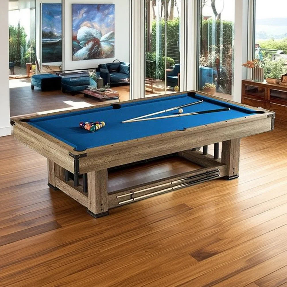 CUETIQ GTMDF012 8FT MDF 3IN1 Billiard Table / Ping-pong Table/ Office Desk