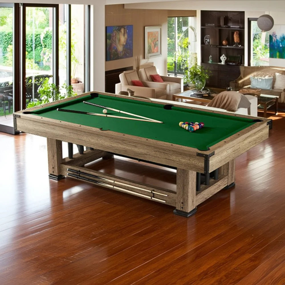 CUETIQ GTMDF012 8FT MDF 3IN1 Billiard Table / Ping-pong Table/ Office Desk