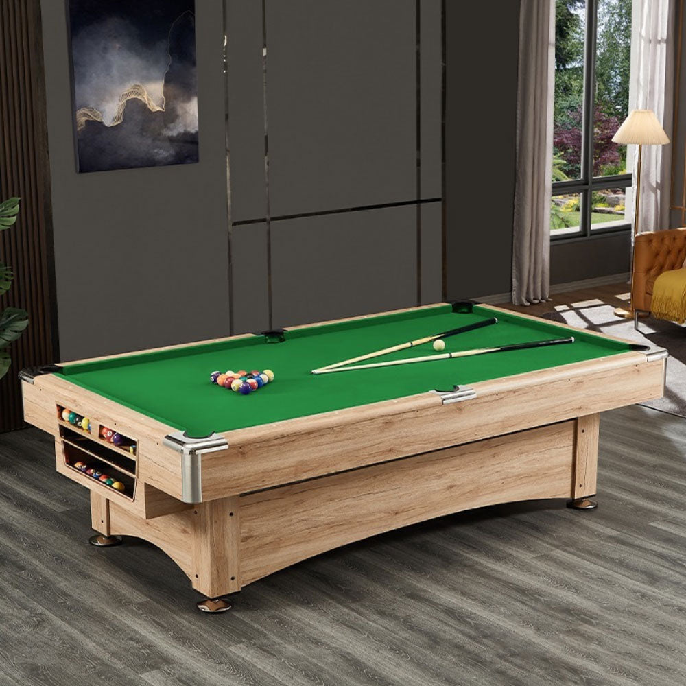 CUETIQ TE 3-IN-1 7FT/8FT Green MDF Billiard Table Free Accessories