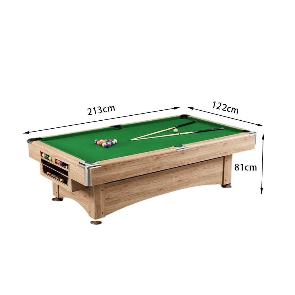 CUETIQ TE 3-IN-1 7FT/8FT Green MDF Billiard Table Free Accessories