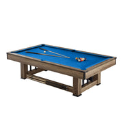 CUETIQ TE 3-IN-1 8FT Black&Blue MDF Billiard Table Free Accessories