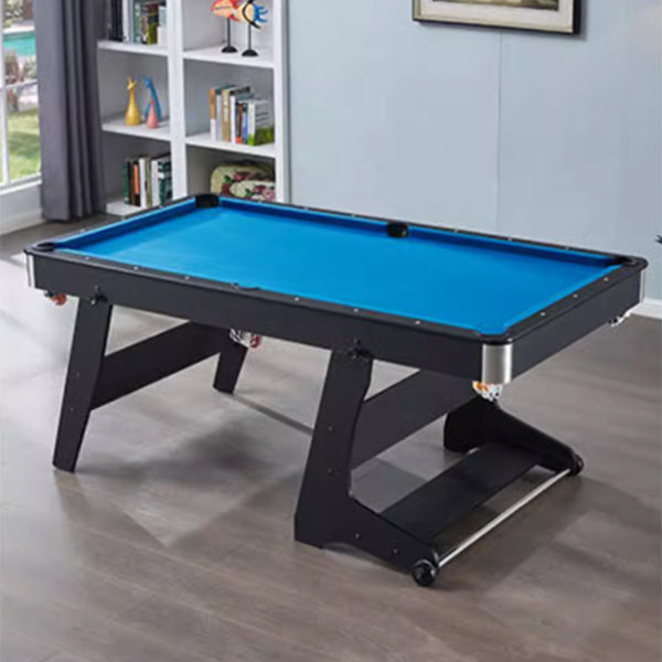 CUETIQ TEFOLD 6FT Green&Blue MDF Foldable Billiard Table Free Accessories