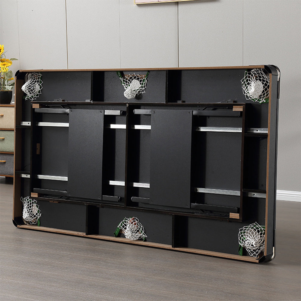 CUETIQ 6FT Foldable Pool Table Billiard Table Free Accessory Zero Setup