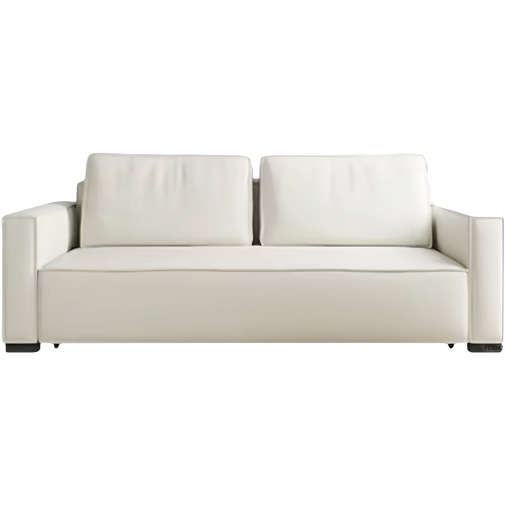 LUXORA FC1042 Plush Cotton Filling Steel Sofa Bed / Sofa