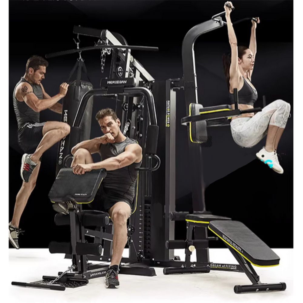 MERIDIAN 705A Multi-Function Exercise Fitness Boxing Punching Bag Pull-Up Equipment Machine Home Gym Smith Machine
