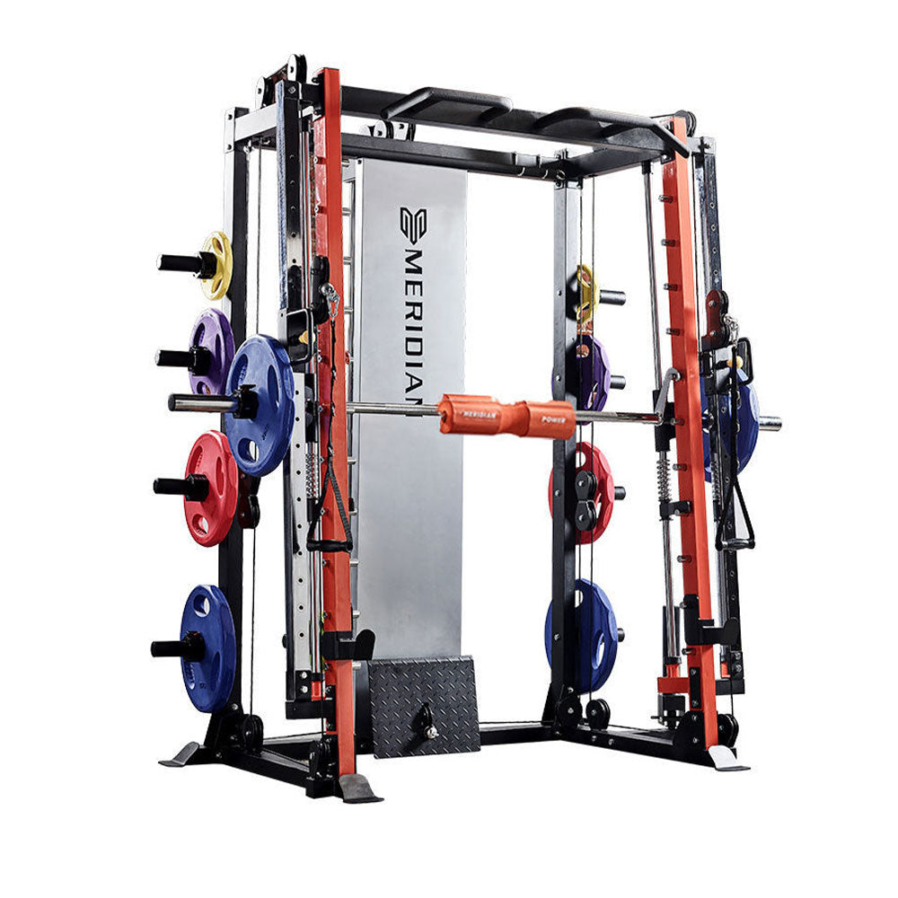 MERIDIAN K9 Body Soild Body building Olympic Bar Adjustable Machines Home Gym Smith Machine