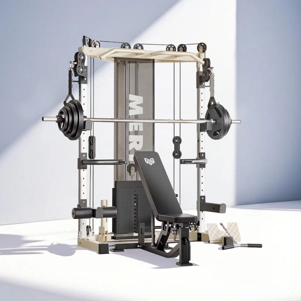 MERIDIAN C3 Steel Stable Structure Multi-Functional Home Power Training Squat Rack  Home Gym Smith Machine