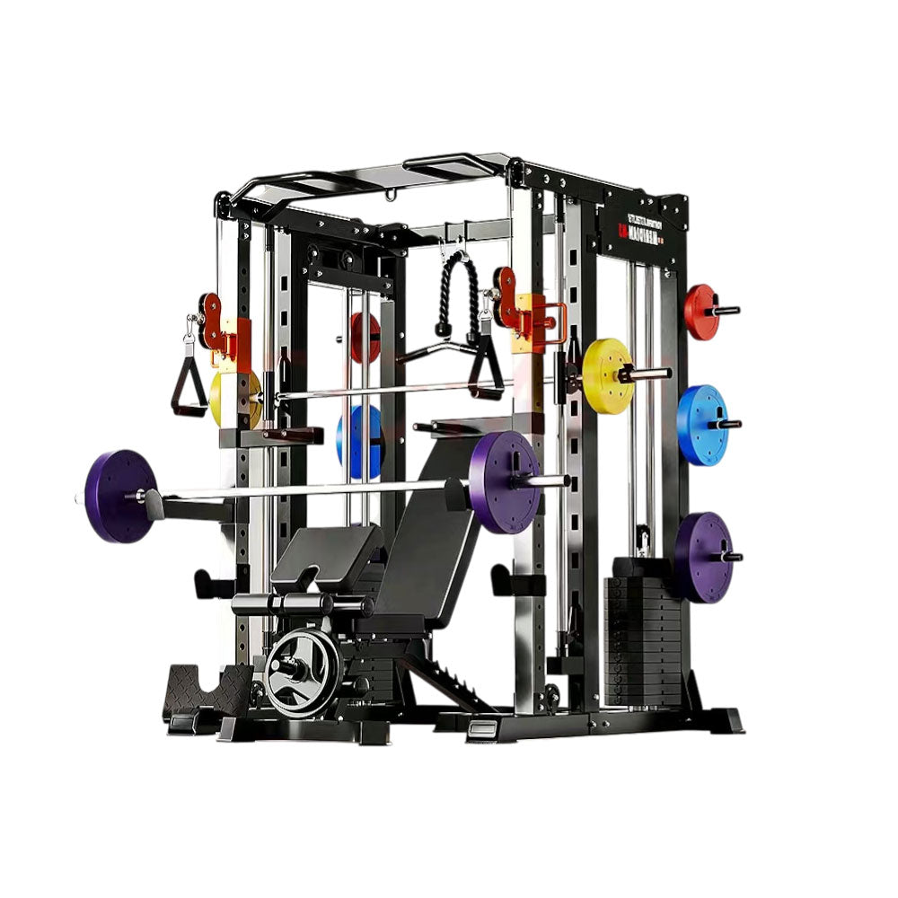 MERIDIAN H3 146 Steel Stable Structure Multi-Functional Home Power Training Squat Rack  Home Gym Smith Machine