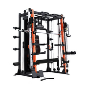 MERIDIAN Q8 Multi Function Power Rack Squat Cage Weight Train Equipment Smith Gantry Crane Machine Home Gym Smith Machine