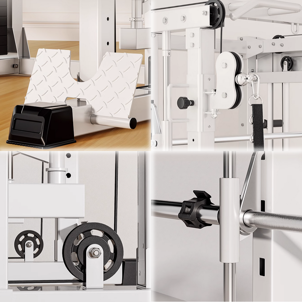 MERIDIAN Smith Multi Functional Machine Multi Function Power Rack Squat Cage Weight Train Equipment Instrument Home Gym Smith Machine