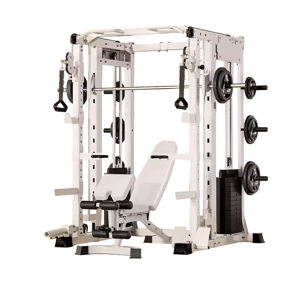 MERIDIAN Smith Multi Functional Machine Multi Function Power Rack Squat Cage Weight Train Equipment Instrument Home Gym Smith Machine