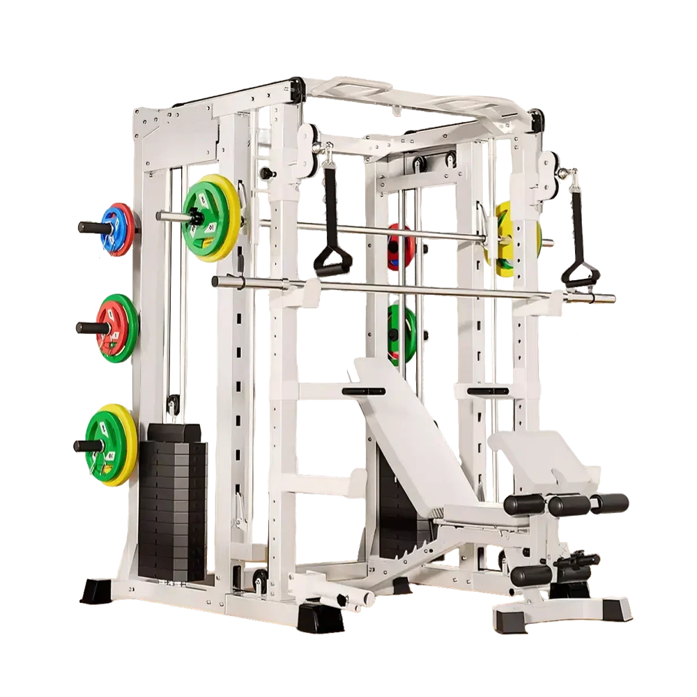 MERIDIAN Smith Multi Functional Machine Multi Function Power Rack Squat Cage Weight Train Equipment Instrument Home Gym Smith Machine