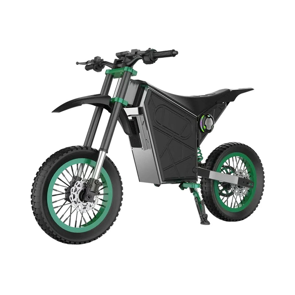 GLIDER Electric Scooter - 1500W Brushless Motor, 52V18 Lithium Battery, 60km/h Adjustable Speed, Dual Disc Brakes, 120kg Load Capacity, Side Safety Lights