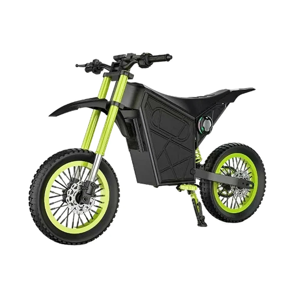 GLIDER 1500W 52V18 Lithium Battery Electric Scooter/Motorbike Cruise at 25km/h - Unlock 60km/h Speed, Dual Disc Brakes, 120kg Load