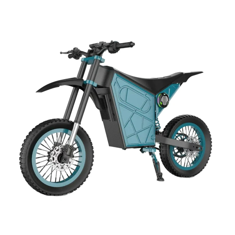 GLIDER Electric Scooter - 1500W Brushless Motor, 52V18 Lithium Battery, 60km/h Adjustable Speed, Dual Disc Brakes, 120kg Load Capacity, Side Safety Lights