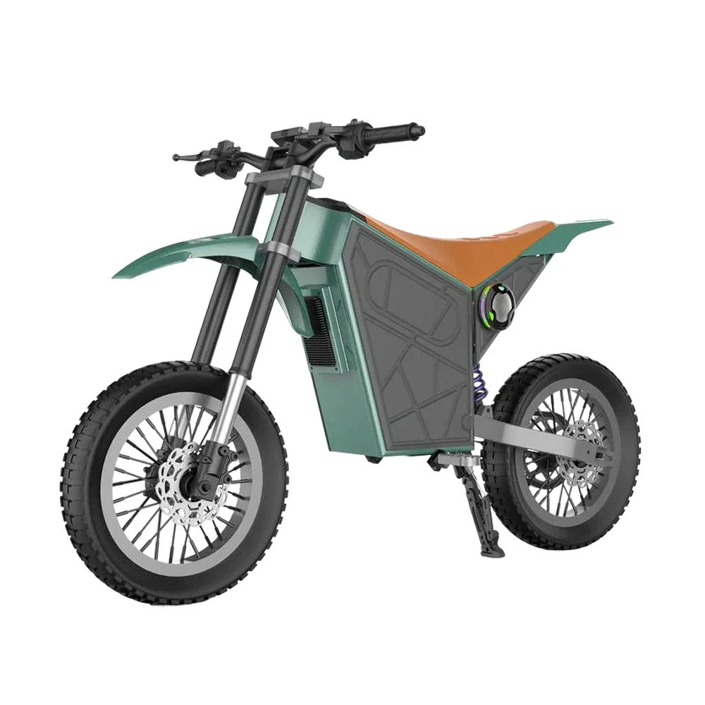GLIDER Electric Scooter - 1500W Brushless Motor, 52V18 Lithium Battery, 60km/h Adjustable Speed, Dual Disc Brakes, 120kg Load Capacity, Side Safety Lights