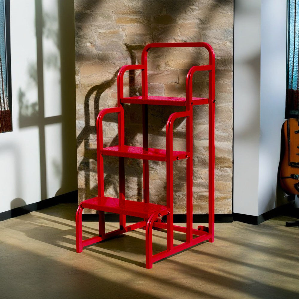 GROVIA 80cm Platform Height 3-step Ladder Warehouse Staircase