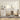 HEXJON 2-in-1 Extendable Island Mahjong Dining Table 145CM-165CM with Storage Cabinet White Modern Design