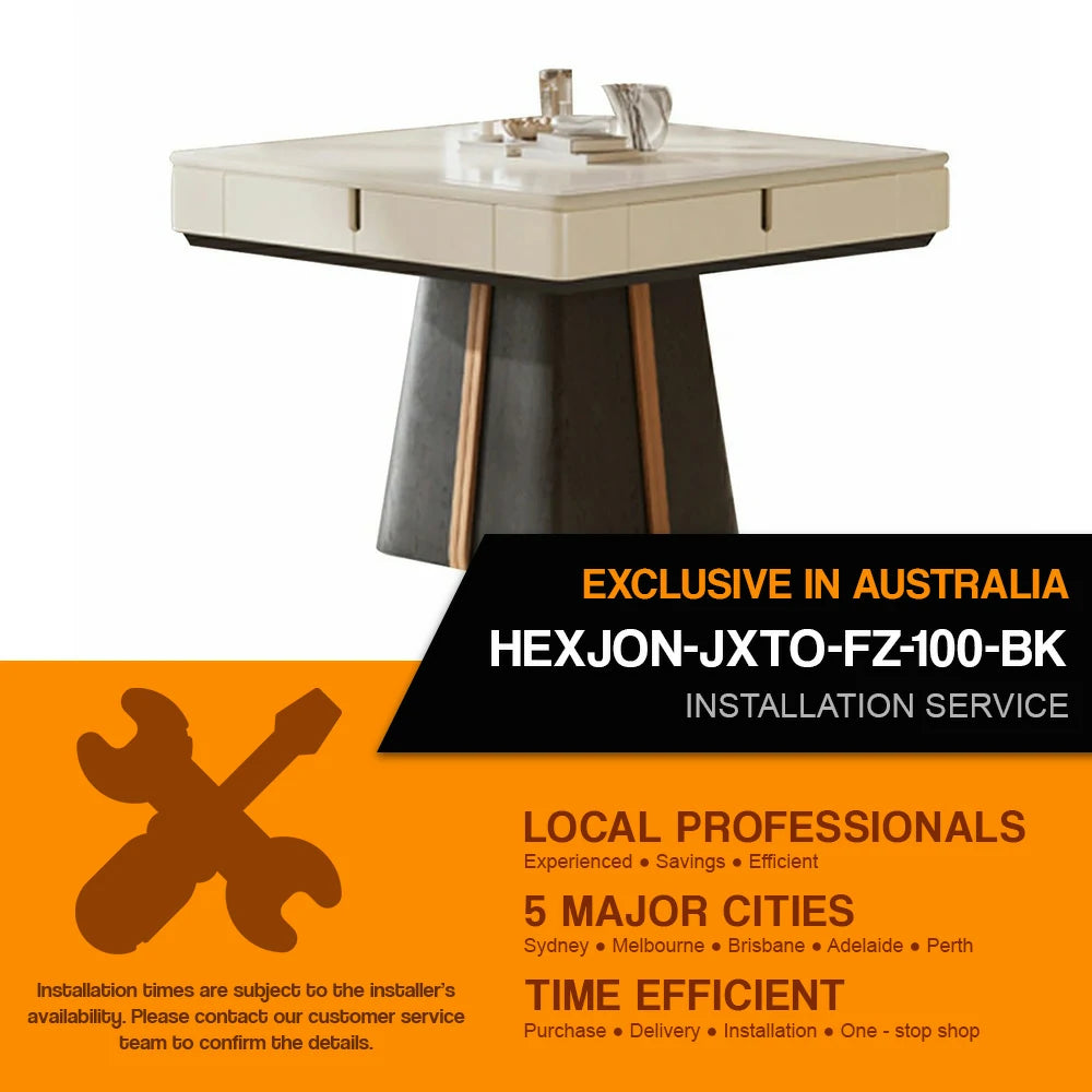 Installation Service For :  HEXJON-JXTO-FZ-100-BK