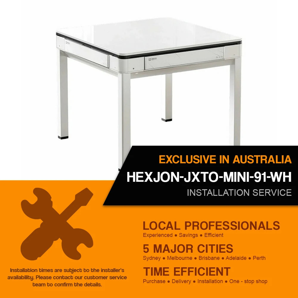 Installation Service For :  HEXJON-JXTO-MINI-91-WH
