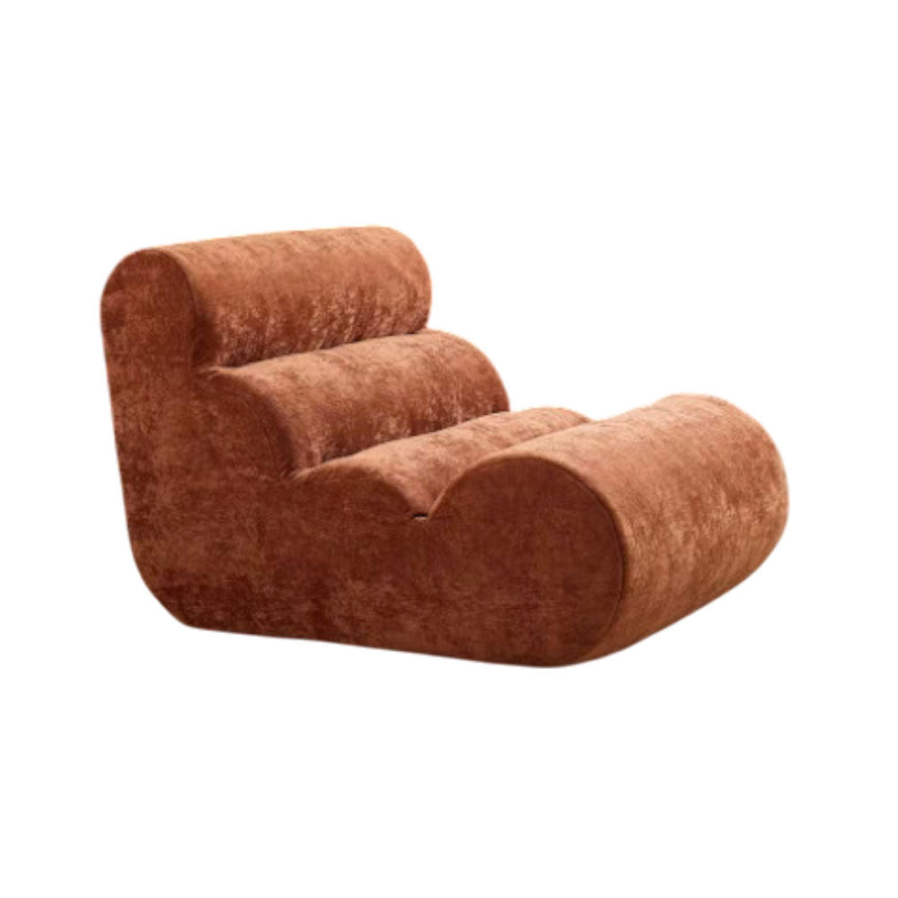 LIVARA B005 90CM Length Blue&Grey&Green&Khaki&Brown Minimalist Style Dual-Layer High-Resilience Foam Compressed Sofa